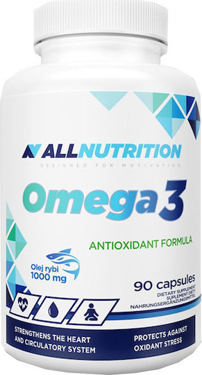 AllNutrition Omega 3 Рибено масло 1000мг 90 капси