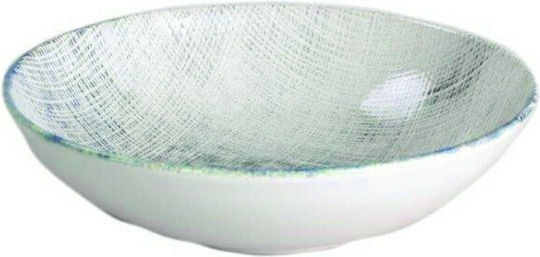 Marva Siena Πιάτο Βαθύ Κεραμικό Γκρι με Διάμετρο 22cm