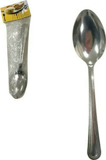 AGC Löffelset Abendessen Edelstahl Silber 18cm 6Stück