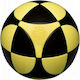 Marusenko Sphere Plastic Puzzle Black/Yellow for 7+ Years