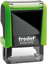 Trodat Printy 4910 Rectangular Self-Inking Text Stamp