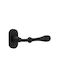 Roline Κ370-07 Handle Window Μαύρο Ματ