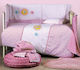 Nef-Nef Homeware Bird Βρεφικό Κουβερλί Βαμβακερό Ροζ 90x140cm
