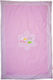 Nef-Nef Homeware Bees Βρεφικό Κουβερλί Βαμβακερό Ροζ 110x140cm