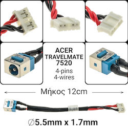 Power Plug with Cable for Acer