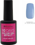 Bioshev Professional 10 Days Color Gel Effect Gloss Βερνίκι Νυχιών Μακράς Διαρκείας Γαλάζιο 204 11ml