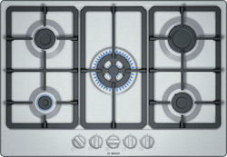 Bosch Autonomous Cooktop with Liquid Gas Burners Inox 75x52cm