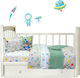Das Home Fun 6382 Бебешка кувертюра Памук Многоцветен 120x160см