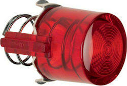 Hager 1930 Schalterplatte Knopf in Rot Farbe 1229