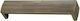 Enis by Domus Curtain Pelmets Curtain Rod 100cm Aluminium Bronze