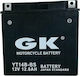GK Motorradbatterie YT14B-BS 210A mit Kapazität 12.6Ah