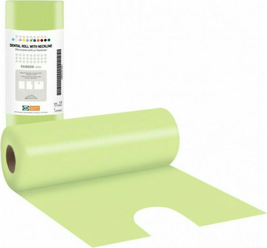 Soft Care Zahnhandtücher in Rolle Grüne 1ply + 1ply ohne Dispenser 80Stücke Rainbow