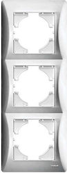 Lineme Hseries Schalterrahmen 3-fach Vertikale ...