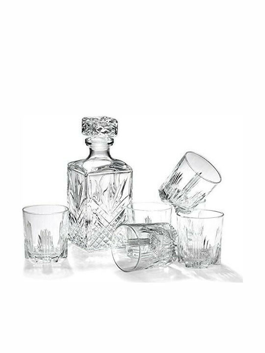 Bormioli Rocco Selecta Glass Decanter with Stopper 7pcs