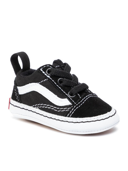 Vans Βρεφικά Sneakers Αγκαλιάς Μαύρα Old Skool Vans Βρεφικά Sneakers Αγκαλιάς Μαύρα Old Skool