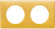 Legrand Celiane Switch Frame 2 Positions Vertical Installation in Yellow Color 068792