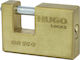Hugo Locks Ultra BR 85G Бронзово Лукето Моноблок с ключ Меден 85мм 1бр