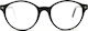 Snob Milano Cicinin Plastic Eyeglass Frame Blac...