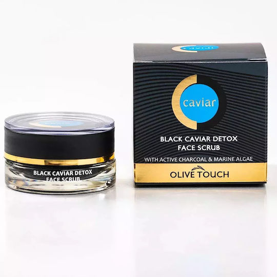 Black Caviar Detox Face Scrub Cream for Face 15ml