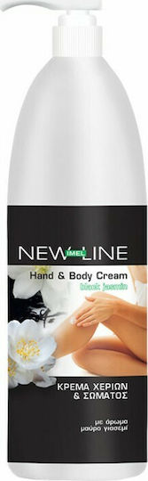 Imel Black Jasmine Ενυδατική Κρέμα Σώματος με Άρωμα Γιασεμί 1000ml