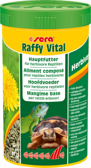 Sera Raffy Vital Τροφή για Χελώνα Τροφή για Χελώνες 250ml 01832