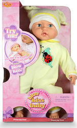 Avra Toys Baby Doll Μωράκι που Μιλάει 41 cm.