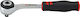 Wurth Ratschen Zebra 72 Zähne mit Vierkant 3/8" Länge 17.5cm.