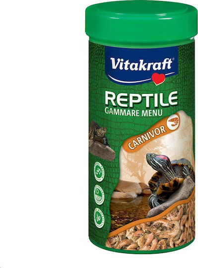 Vitakraft Reptile Gammare Menu Τροφή για Χελώνα Γαρίδες για Χελώνες 250ml 357222