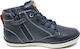 Geox Kids Sneakers High Garcia Anatomic Navy Blue