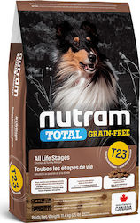 Nutram T23 Total Grain-Free 11.4kg Dry Dog Food Grain-Free with Turkey and Chicken Nutram T23 Total Grain-Free 11.4kg Dry Dog Food Grain-Free with Turkey and Chicken