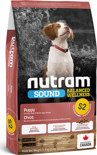 S2 Sound Balanced Wellness 11.4kg Trockenfutter für Welpen mit Huhn