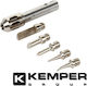 Kemper Soldering Tips with Adapter for Flame Cutter Set 5 Pieces 10503