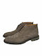 Damiani 410 Men's Suede Boots Brown