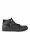 Leather Black Men's Boots