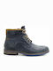 Commanchero Original Men's Leather Boots Navy Blue