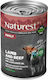 Naturest Beef Nassfutter Hunde in Dose Diät mit Lamm, Kalb und Reis ohne Getreide 400gr