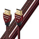 Audioquest Cinnamon 48 HDMI 2.1 Ultra High Speed 48Gbps 4K 120Hz HDR VRR Braided HDMI Cable HDMI Male - HDMI Male 1m Red