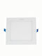 Vito Τετράγωνο Χωνευτό LED Panel 24W με Ψυχρό Λευκό Φως 6000K 30x30εκ.