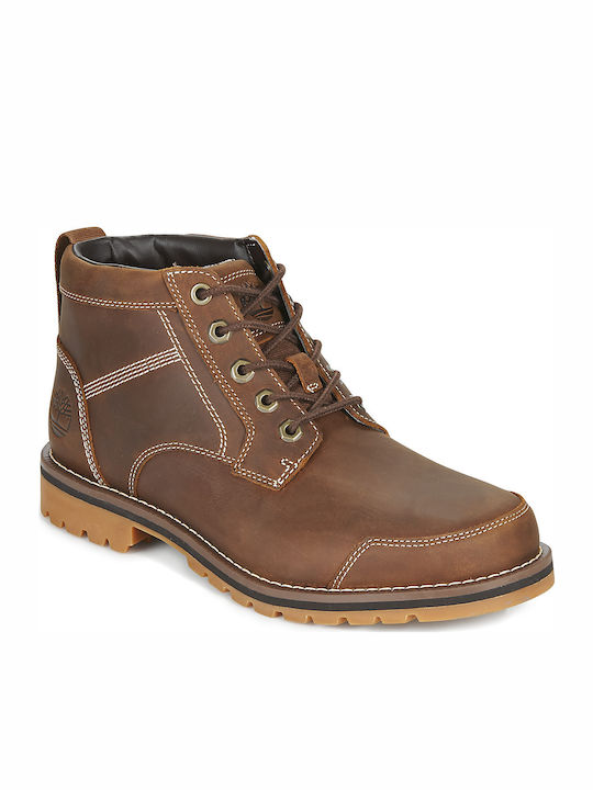 Timberland Larchmont II Δερμάτινα Καφέ Ανδρικά Αρβυλάκια