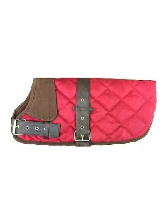 Happypet Go Walk Windsor Classic Haine pentru câini Impermeabil Roșu cu Lungimea Spateului 25.5 cm
