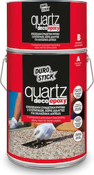 Durostick Quartz Deco Epoxy Îmbunătățitor de mortar Rasină de legare cu epoxid pentru pardoseli de terazzo 2.5kg 2.5kg ΝΤΕΚΚΥ25