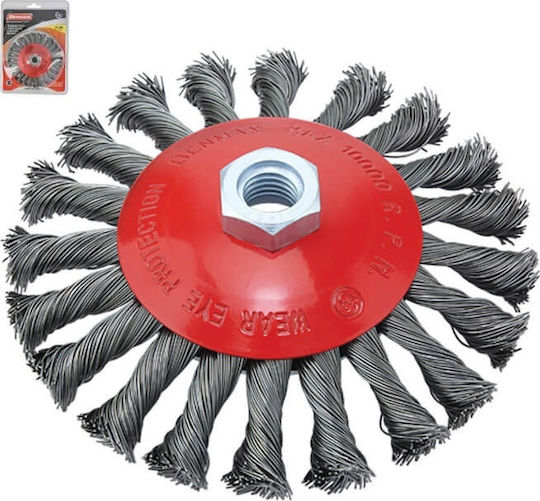 Benman 74315 Wire Brush with Bristles 100mm Μ14