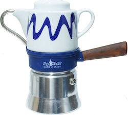 Top Moka Goccia Μπρίκι Espresso 2cups Μπλε Top Moka Goccia Μπρίκι Espresso 2cups Μπλε