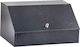 Metano Coffee Box Large Hammered Silver 3 Seats...