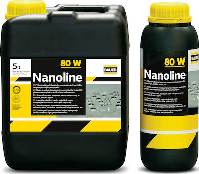 Bauer Nanoline 80W Mortar Improver Υδροαπωθητικό Νανοεμποτισμού 5kg 5kg