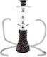 Atomic Narghilea Pearls Dublu Negru 45cm 0230550