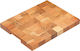 vidaXL Suprafață de Tăiere Lemnoasă Maro 40x30cm 1buc