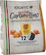 101Caffè Kapseln Caramellino Salato Karamell Kompatibel mit Maschine Dolce Gusto 12Mützen