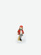 Faitakis Pack Christmas Plastic Figure Toddler Red Length 5cm
