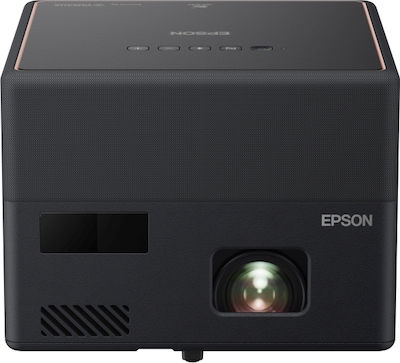 Epson EF-12 Mini Projector Full HD Laser Lamp Wi-Fi Connected with Built-in Speakers Black